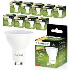 LUMILED 10x LED Lampen GU10 6W
