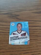 DFB Rewe Sammelkarte Fußball WM 2014 Nr. 13 Bastian Schweinsteiger mit Autogramm