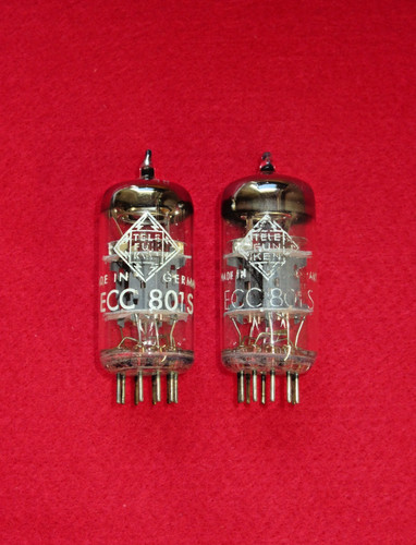 Matched pair ecc801s telefunke - matched,