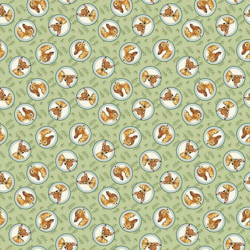 Fat quarter disney bambi - quarter,
