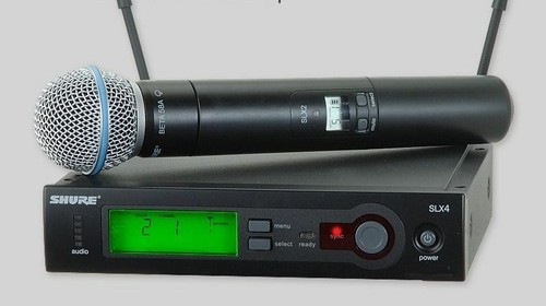 Shure slx4 beta 58a gesang - beta,