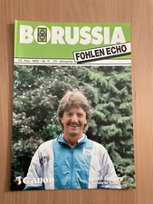 Fohlen Echo 1989/1990 Nr.11 Borussia Mönchengladbach gegen 1.FC Kaiserslautern