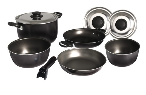 Camp alu topfset - alu-topfset, 9-teilig