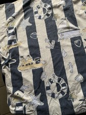 Bettwäsche Maritim   135X200 Kissen 80X80 für 2 Betten - Baumwolle