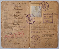 Personalausweis von 1922