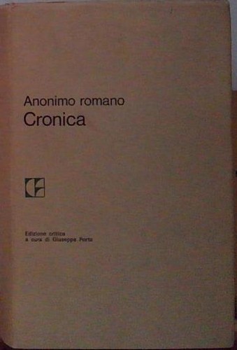 Anonyme römische chronik - anonyme,