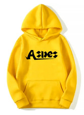 Moto ASPES Hoodie Kaputzenshirt ital. Enduro Cross gelb L XL XXL Sweetshirt 80er