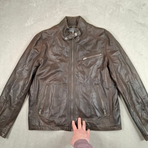 Zara lederjacke herren - lederjacke, large