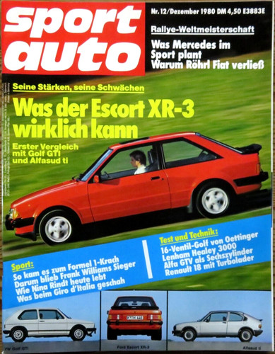 Sport auto vgl test ford - auto,