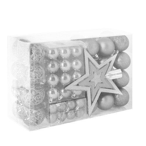 100er weihnachtskugel set - weihnachtskugel,