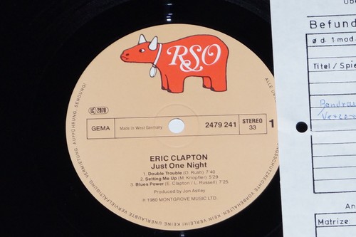 Eric clapton just one night - eric, -just