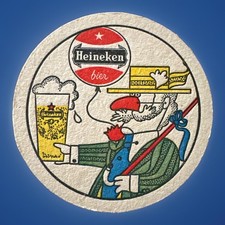 Bierdeckel Heineken bier  