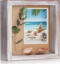 Klein Bilderrahmen Zum Befüllen,14,2 X 14,2 Cm- Blumen Objektrahmen Vitrine Rahm