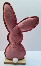 Deko-Hase als Silhouette aus Samt- Osterdeko - Dekofigur - Aufsteller