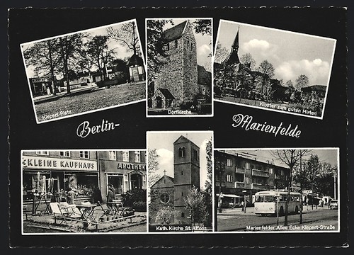 Berlin marienfelde das - ak,