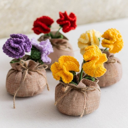 Gehäkelte nelkenblume für - gehäkelte,
