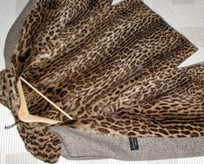 Herren Damen Fell Pelzjacke