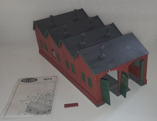 Heljan 1874 lokschuppen - heljan, ho