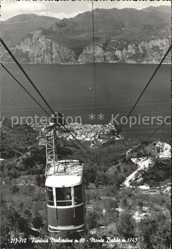 Monte baldo seilbahn - monte,