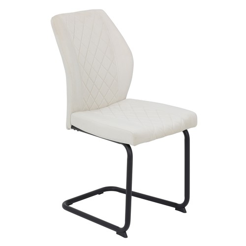 Schwingstuhl beige schwarz - -, beige-schwarz