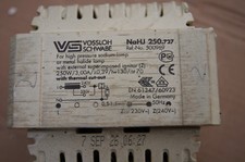 Schwabe NaHJ250 Drossel Zündgerät Kerntrafo Spule Vorschaltgerät 250W