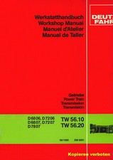 Werkstatt-Handbuch Deutz-Fahr