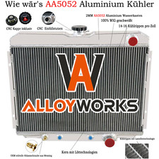 3 Reihe Aluminium Kühler Für