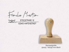 Adressstempel maritim - adressstempel,