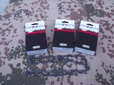 3 Stück Ersatzkette Sägekette Oregon 3/8x1,1 55TG. Motorsäge aus Lagerauflösung