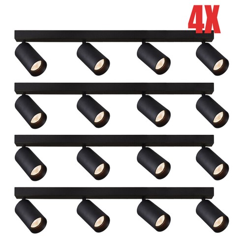 Led schienenleuchte - 4x,