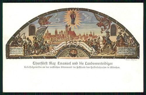 München gemälde - ak,
