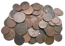 Altdeutschland Konvolut Lot 72 x Kleinmünzen Talerteilstücke Kupfer Silber #4