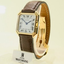 Cartier must de 18Ka Gelb Gold  Damenuhr 70er Jahre