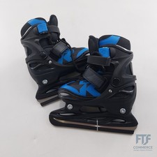 Roces Kinder Jokey Ice 2.0 Verstellbarer Schlittschuh, Black/Astro Blu... 450696