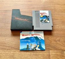 Maniac Mansion (Nintendo NES 1992) Modul + Anleitung + Nintendo Schuber