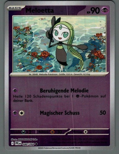 Pokemon meloetta 040 094 - pokemon, 040/094