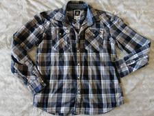 G-Star RAW Herren Hemd, Mehrfarbig, Kariert, Gr. XXXL(klein wie XL), Baumwolle