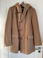 Herren Duffelcoat beige, US
