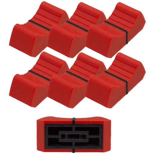 Faderknöpfe orange 4mm - 6x,
