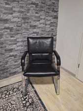 Vitra Bellini / Figura Stuhl Schwingstuhl Mario Bellini – Leder Designklassiker 