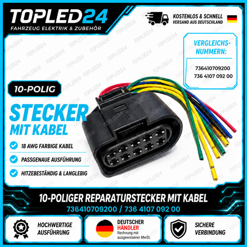 Pol reparatur stecker - 10-pol,