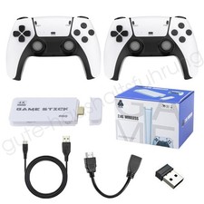 30000+ Retro Videospielkonsole 4KHD TV Spiel Stick 128GB w/2 Wireless Controller