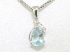 Aquamarin Anhänger 585