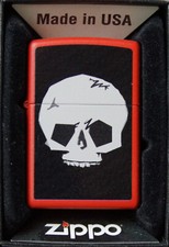 Zippo Feuerzeug "Skull" Neu &