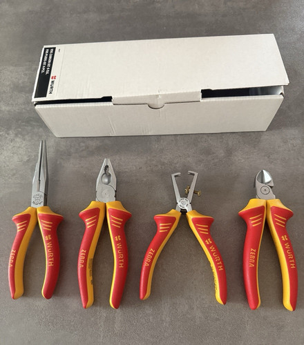 Würth vde zangen set tlg - wÜrth, zangen-set