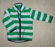 Liegelind Fleece Nicki Stoff Jacke 68 gestreift Mädchen Junge Kinder Baby