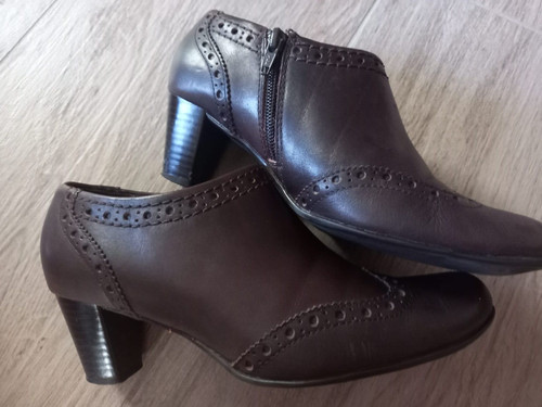 Janet echtleder ankleboot - d.,