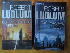 Robert Ludlum 2 Bücher Der Prometheus-errat und Das Parsifal-Mosaik TB Heyne V.