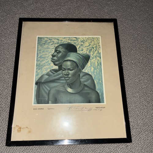 Vintage tretchikoff zulu - tretchikoff, paar