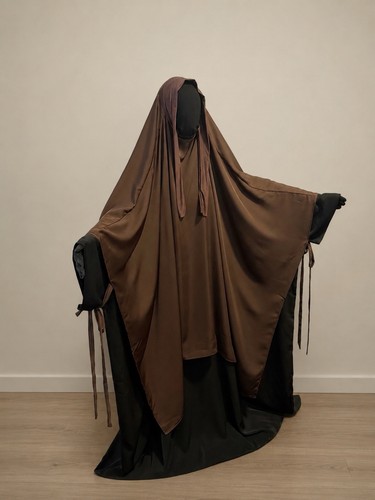 Khimar mit bändern - khimar,